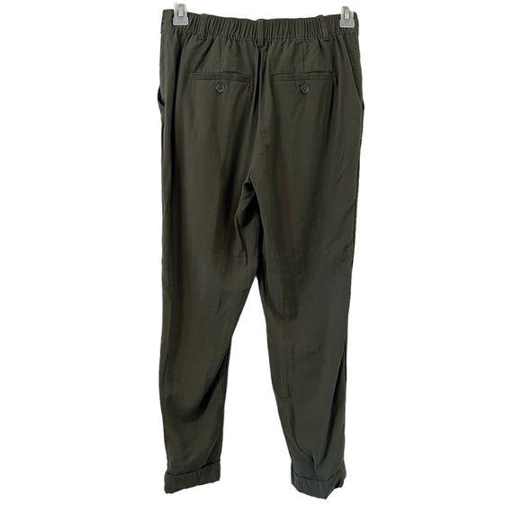 Loft Hunter Green Jogger Dress Pants - Picture 2 of 4